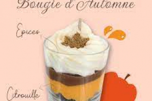 Bougie fée mère automne